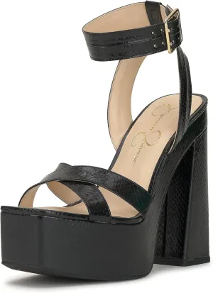Jessica Simpson Womens Beasley Platform Sandals