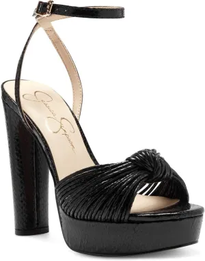 Jessica Simpson Womens Block Heel Ankle Strap