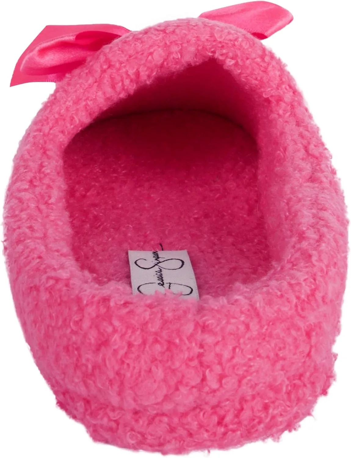 Jessica Simpson Women's Plush Marshmallow Slide on House Slipper Clog with Memory Foam
