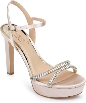 Jewel Badgley Mischka Gallant Platform Sandal