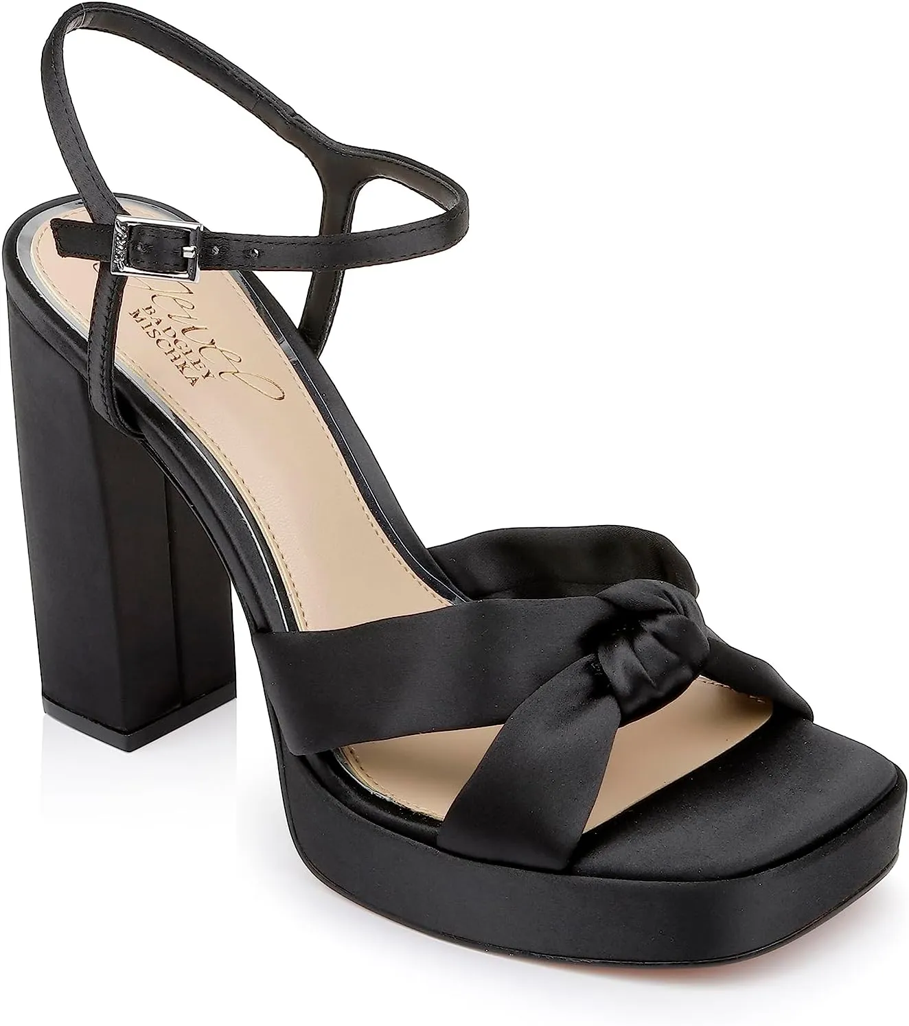 Jewel Badgley Mischka Valencia Platform Heels