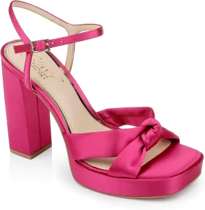 Jewel Badgley Mischka Valencia Platform Heels