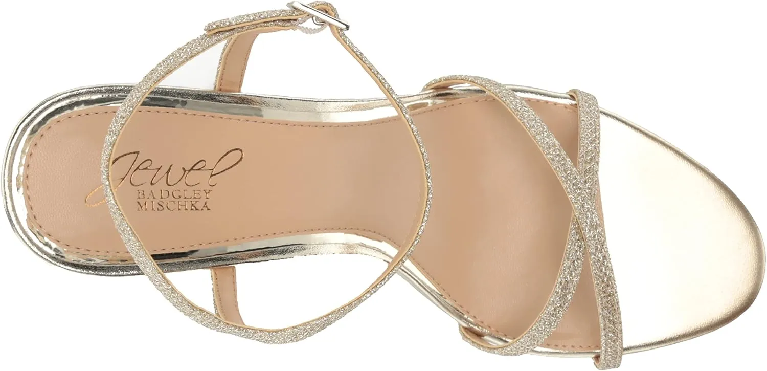 Jewel Badgley Mischka Women's Dextra Wedge Sandal
