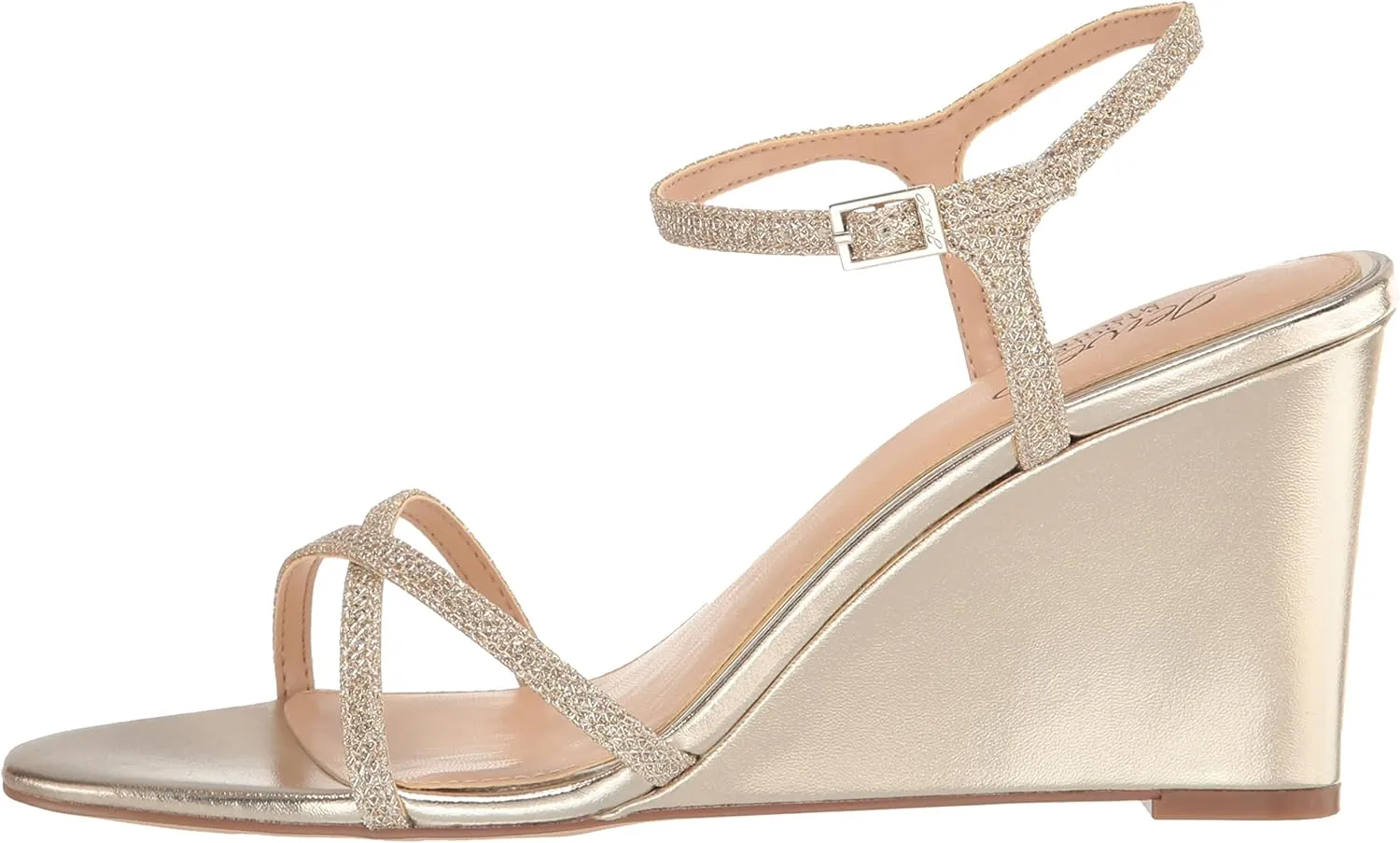 Jewel Badgley Mischka Women's Dextra Wedge Sandal