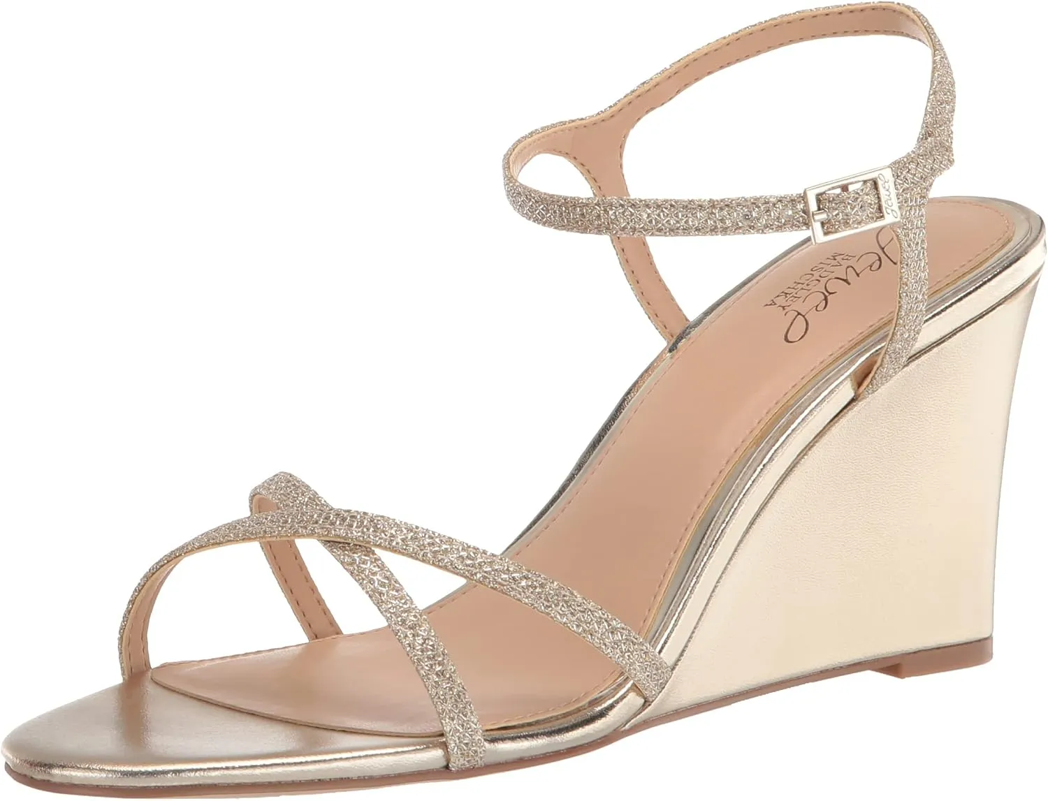 Jewel Badgley Mischka Women's Dextra Wedge Sandal