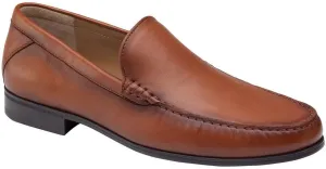 Johnston & Murphy Hawkins Venetian Cognac Glove Leather 10.5 W (EE)
