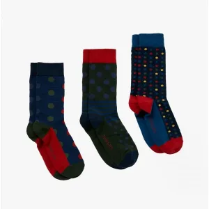 Joules STRIKING SOCKS Mens Cotton Socks Spot:
