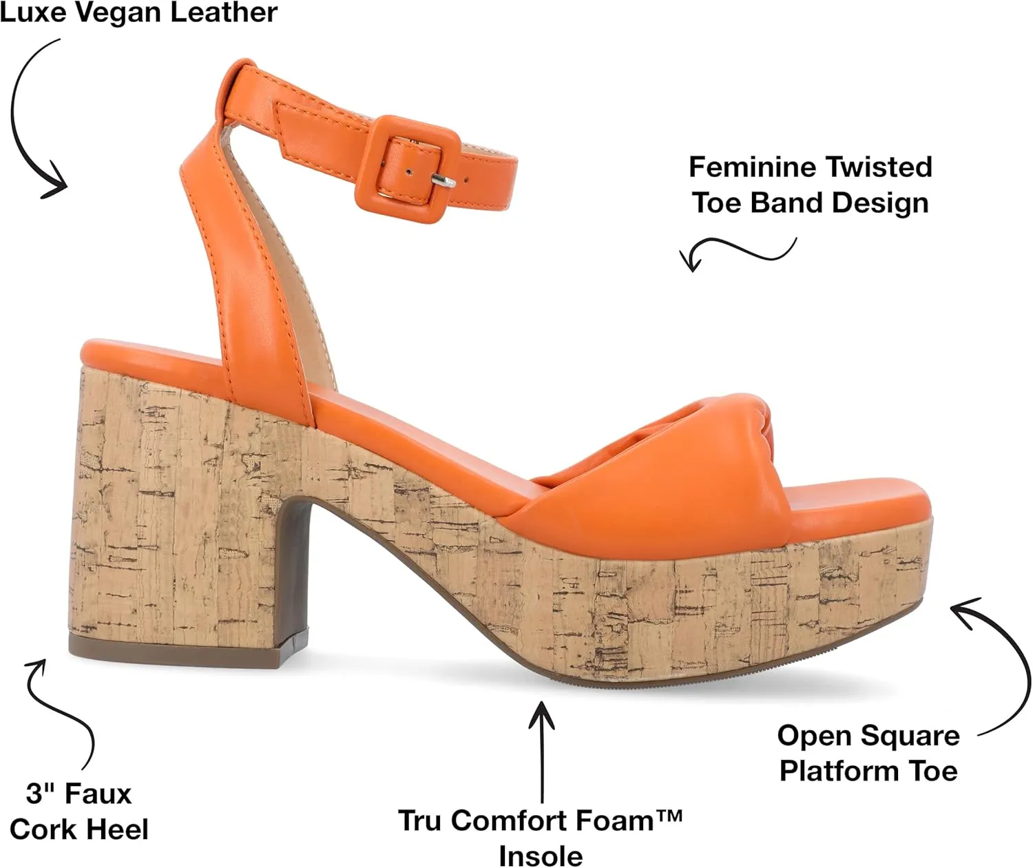 Journee Women's Comfort Foam Eianna Sandals