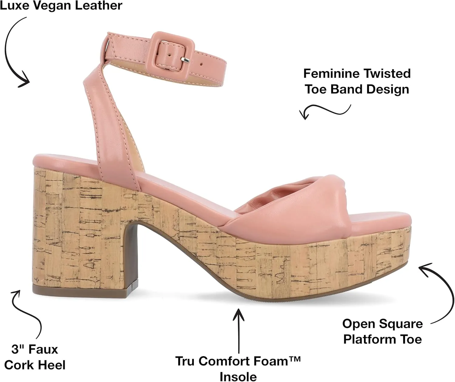 Journee Women's Comfort Foam Eianna Sandals