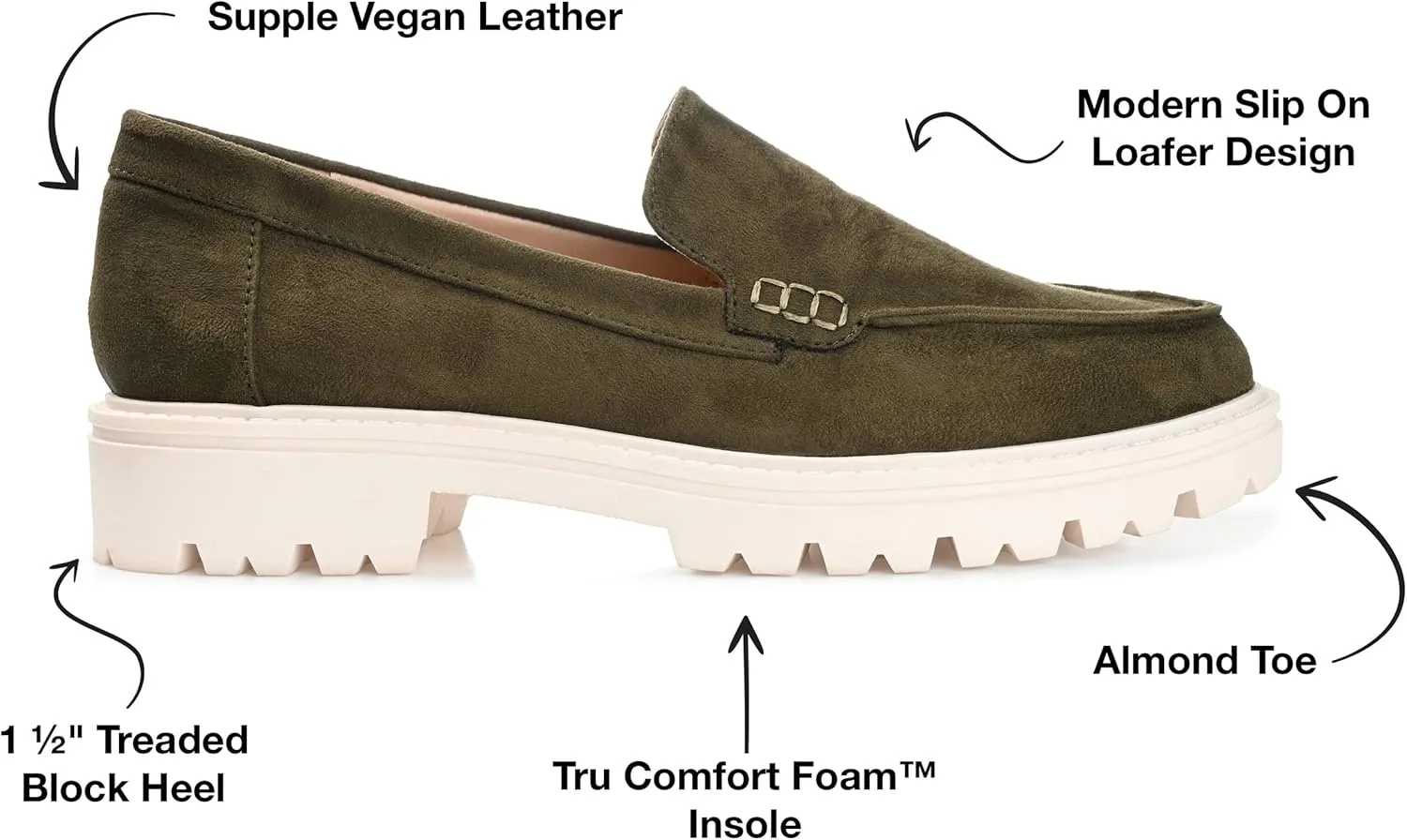 Journee Women's Comfort Foam Erika Loafer