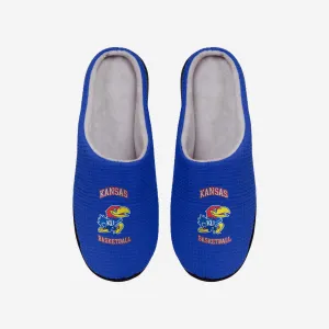 Kansas Jayhawks Memory Foam Slide Slipper