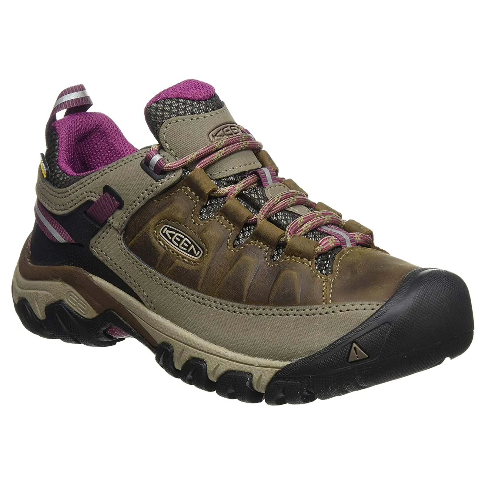 Keen Targhee III Leather Textile Women's Lace Up Shoes