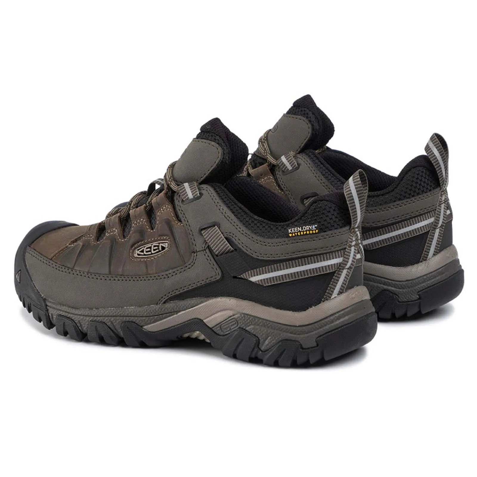 Keen Targhee III WP Leather Textile Men's Lace Up Shoes