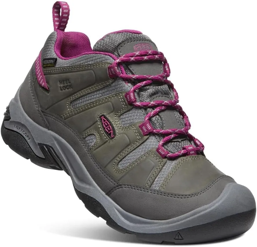 KEEN Women's Circadia Low Height Comfortable Waterproof Hiking Shoe