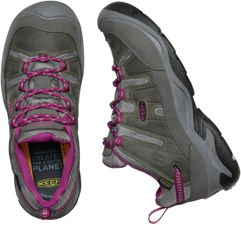 KEEN Women's Circadia Low Height Comfortable Waterproof Hiking Shoe