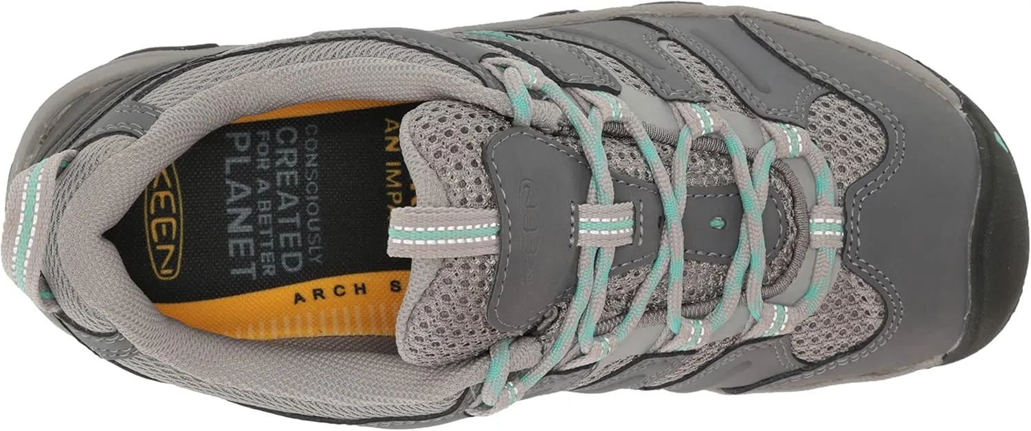 KEEN Women's Koven Low Height Leather Breathable Hiking Shoes