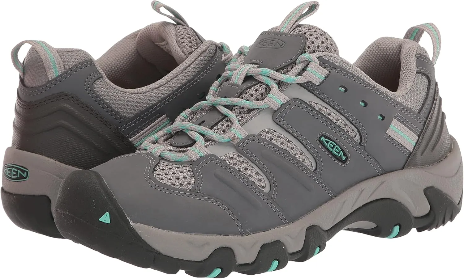 KEEN Women's Koven Low Height Leather Breathable Hiking Shoes