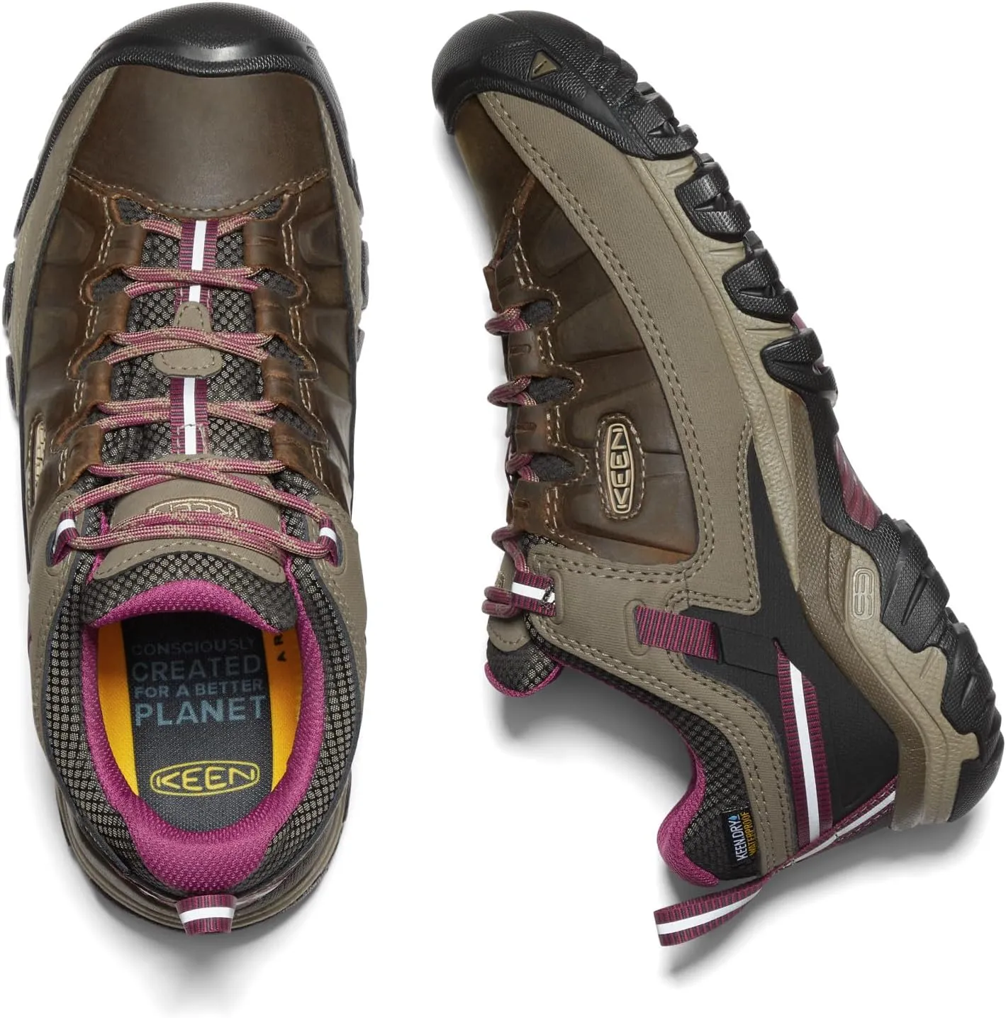 KEEN Women's Targhee III Low Height Waterproof Hiking Shoe