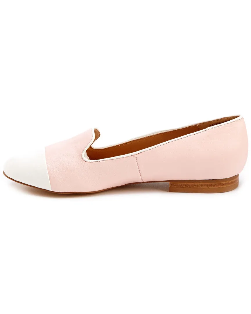 Kelsi Dagger "Freud" Leather & Patent Cap-Toe Loafer