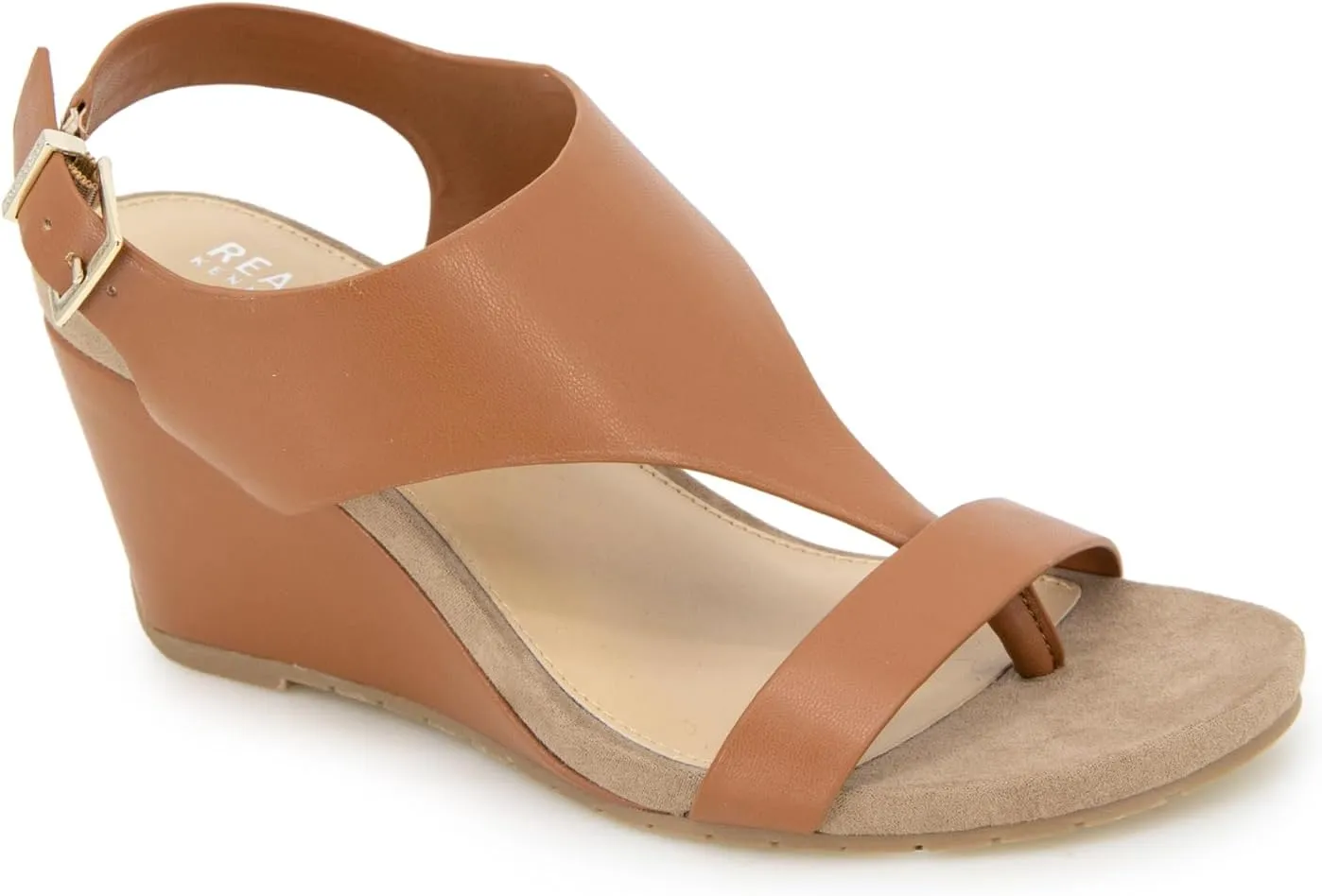 Kenneth Cole REACTION Women's Greatly Thong Wedge Sandal