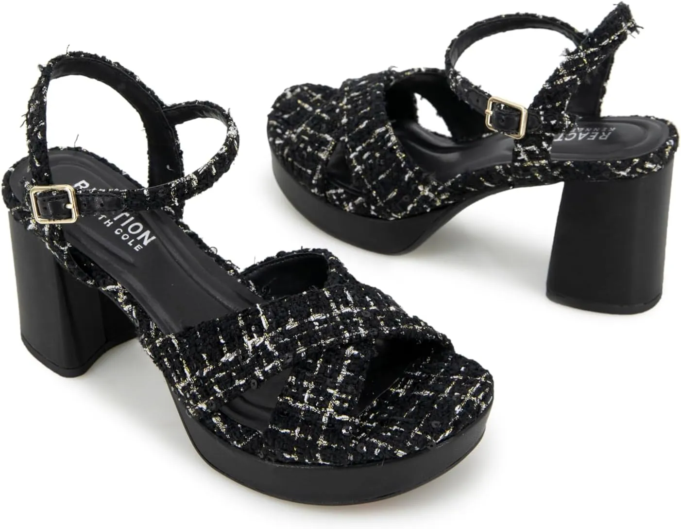 Kenneth Cole REACTION Women's Reeva Platform Heeled Sandal