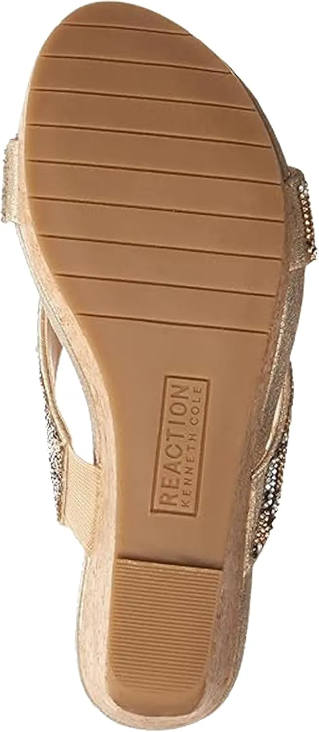 Kenneth Cole Women's Card Glam Wedge Sandal Platform