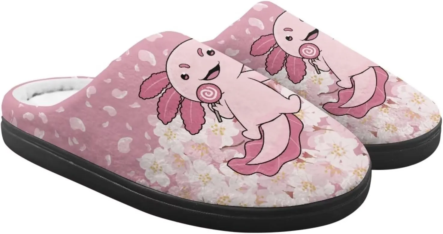 Kids House Slippers Pink, Warm Soft Slippers Home Slippers for Girls Non Slip, Comfy Cozy Slippers Indoor