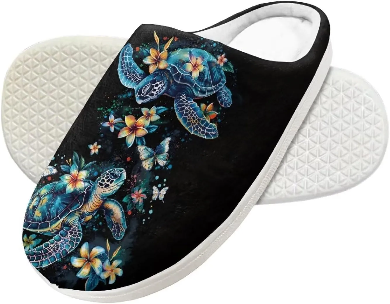 Kids Slippers for Girls Boys Memory Foam Slippers Indoor Bedroom Slip On Shoes Size 9-15
