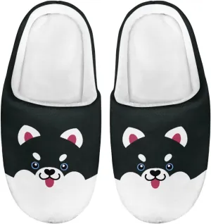 Kids Winter Slippers Bedroom Cute Casual Plush House Slippers Non Slip