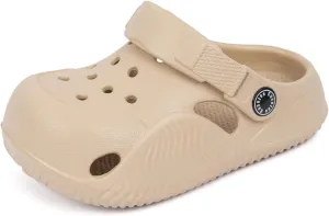 KIDSUN Toddler Kids Boys Girls Cute Garden Clogs Water Sandals Slip On Shoes Slipper Slides Lightweight Outdoor Summer Infant Children Beach Pool Play Shoes (Baby/Toddler Kids)