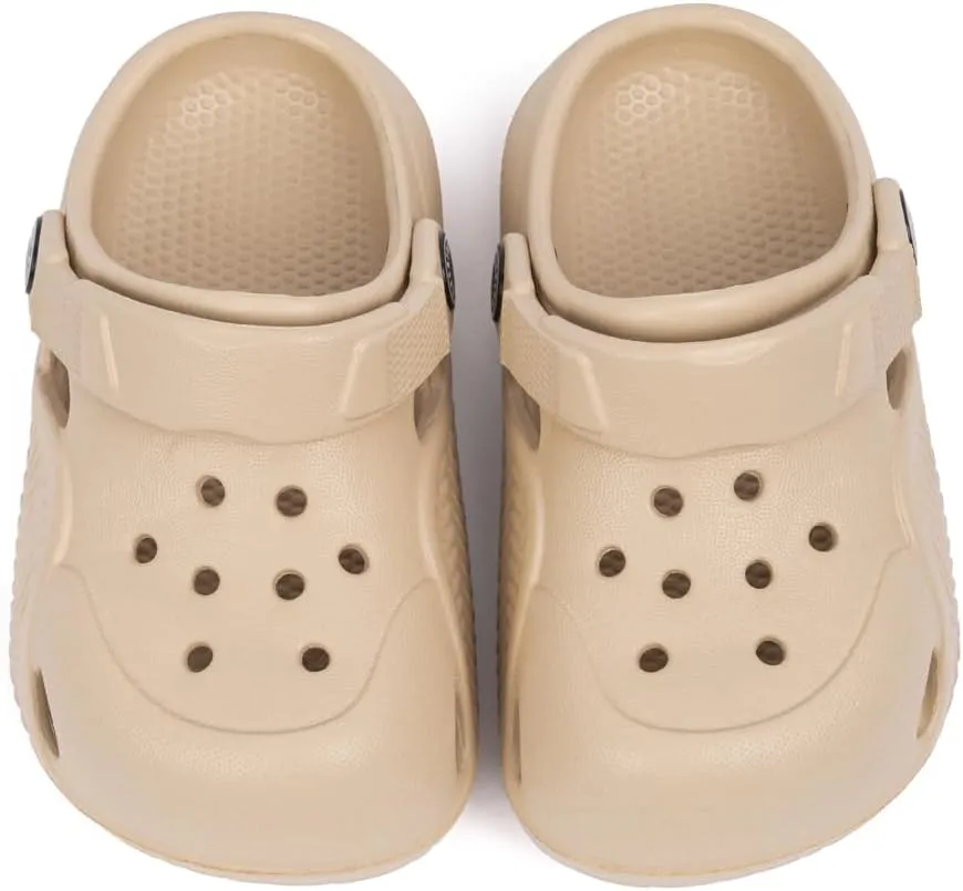 KIDSUN Toddler Kids Boys Girls Cute Garden Clogs Water Sandals Slip On Shoes Slipper Slides Lightweight Outdoor Summer Infant Children Beach Pool Play Shoes (Baby/Toddler Kids)