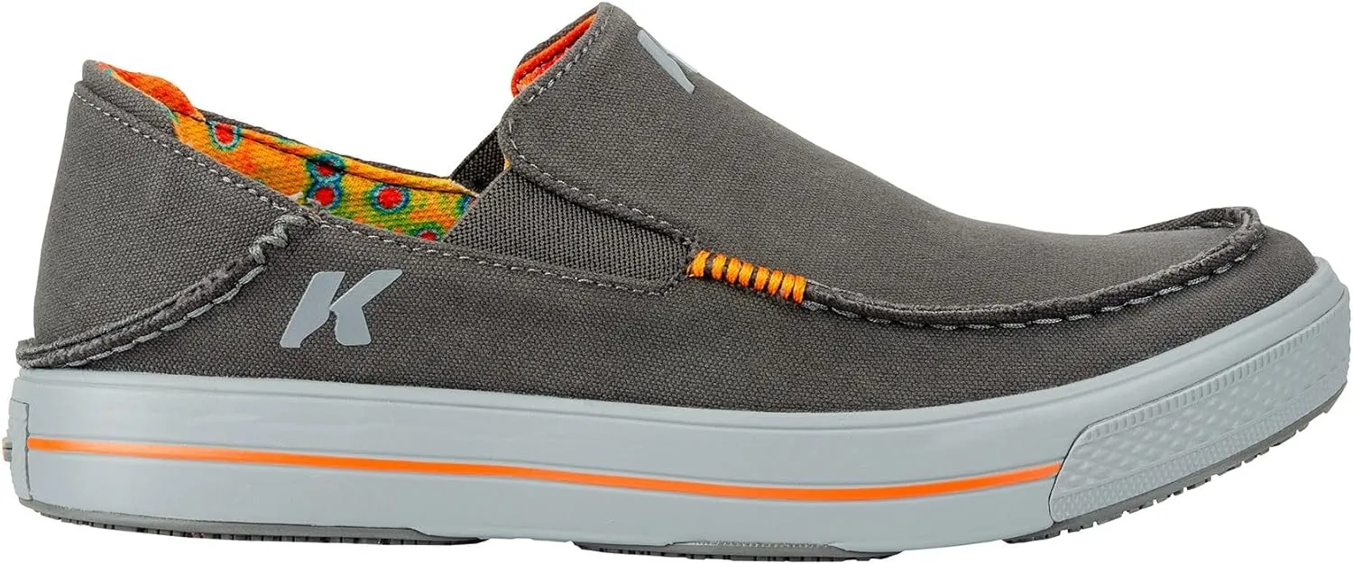 Korkers Men's Fish Moc Brook Trout w/Fixed Kling-On Deck Soles