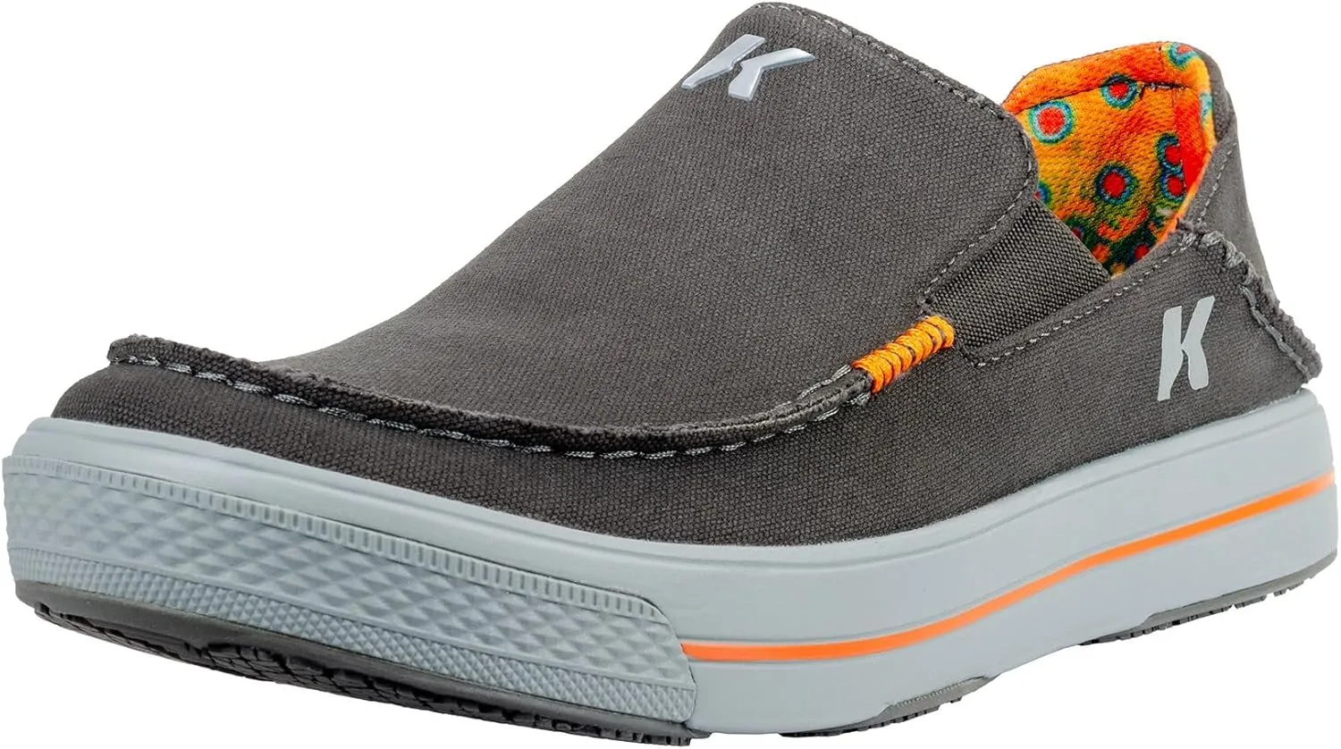 Korkers Men's Fish Moc Brook Trout w/Fixed Kling-On Deck Soles