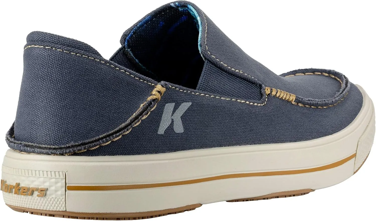 Korkers Men's Fish Moc Tarpon w/Fixed Kling-On Deck Soles