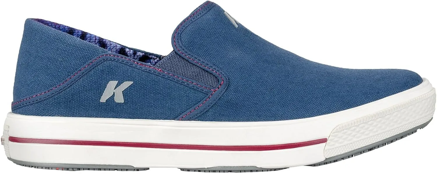 Korkers Women's W's Fish Moc Rainbow Trout w/Fixed Kling-On Deck Soles