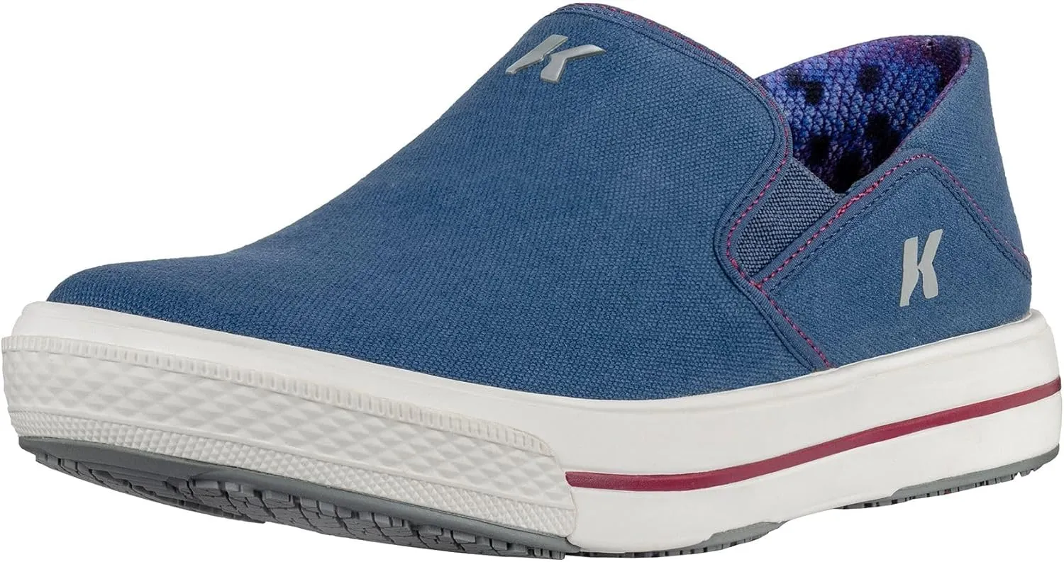 Korkers Women's W's Fish Moc Rainbow Trout w/Fixed Kling-On Deck Soles