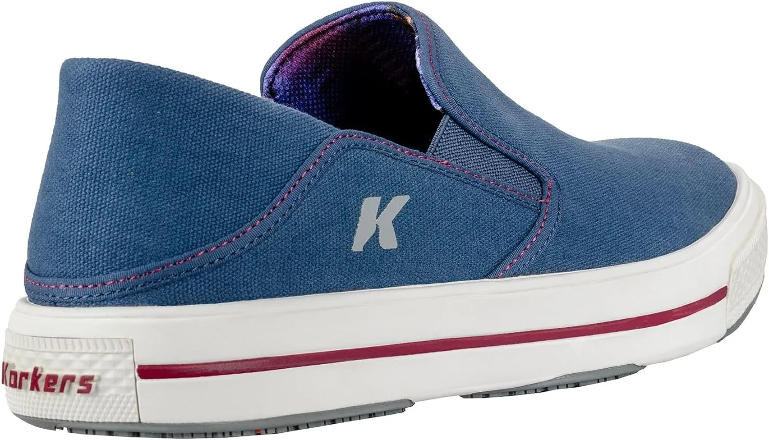 Korkers Women's W's Fish Moc Rainbow Trout w/Fixed Kling-On Deck Soles