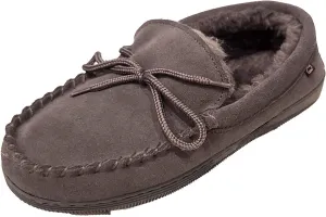 Lamo Women's Ladies Moc Slip-On Loafer, Charcoal, 9 M US