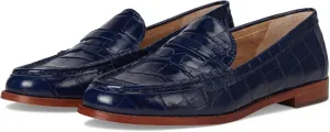 Lauren Ralph Lauren Women's Wynnie Crocodile-Embossed Leather Loafer Penny