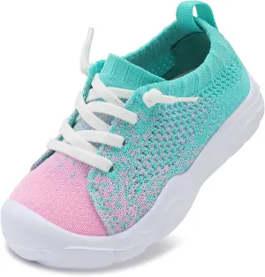 LeIsfIt Toddler Shoes Boys Girls Barefoot Shoes Kids Breathable Sneakers Tennis Shoes Slip on Shoes