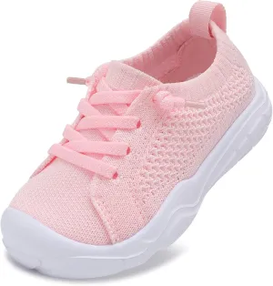 LeIsfIt Toddler Shoes Boys Girls Barefoot Shoes Kids Breathable Sneakers Tennis Shoes Slip on Shoes