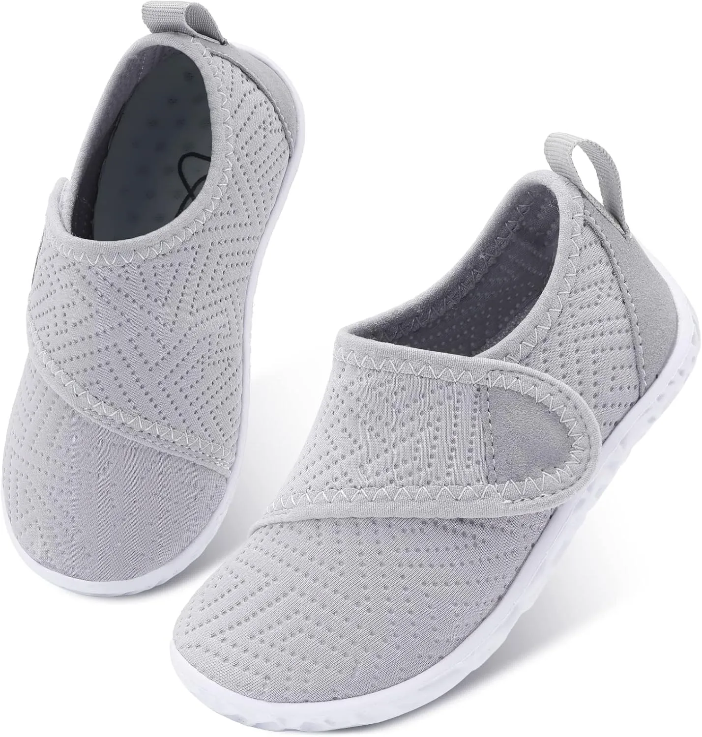 LeIsfIt Toddler Water Shoes Boys Girls Aqua Socks Kids Breathable Swim Shoes Non-Slip Barefoot Beach Shoes