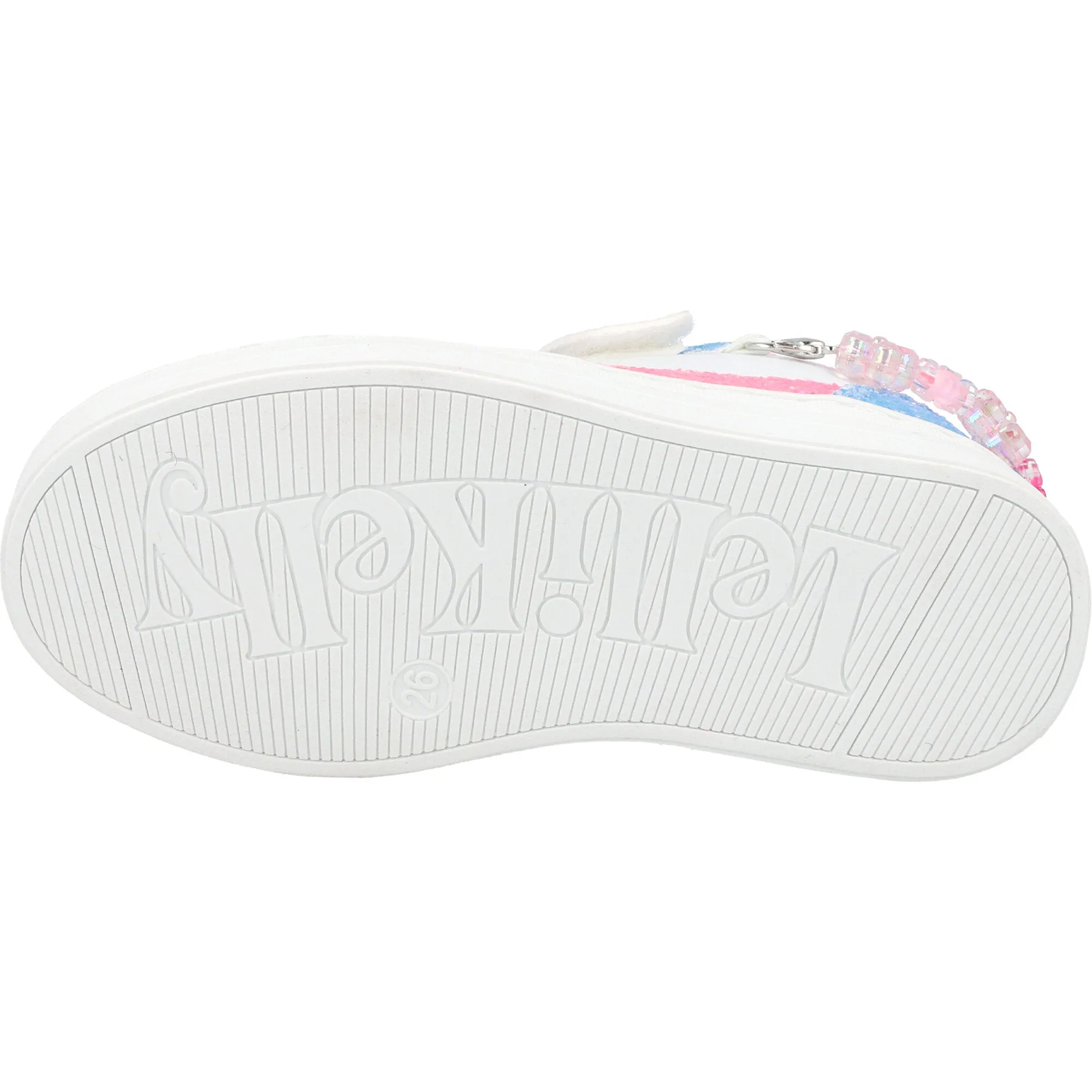 Lelli Kelly Gioiello White Glitter Trainers