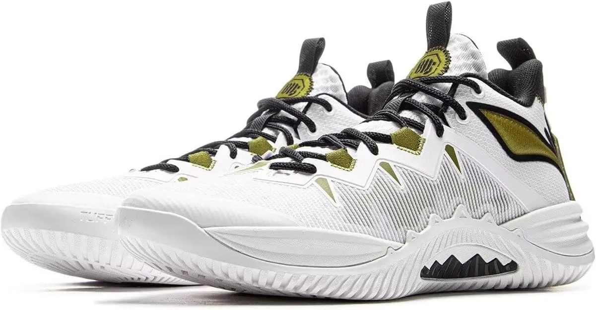 LI-NING BAD5 Storm 2024 WNTR & 2025 Series Men Basketball Shoes Lightweight High Rebound Basketball Outdoor Sneaker ABFU051 ABFV017