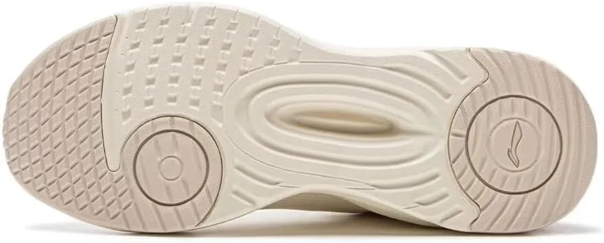 LI-NING LN Flow Women's Running Shoes Comfortable Leisure Fashion Breathable Non-Slip Sneakers AGLU090