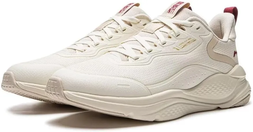 LI-NING LN Flow Women's Running Shoes Comfortable Leisure Fashion Breathable Non-Slip Sneakers AGLU090