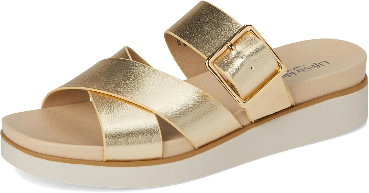 LifeStride Women's Getaway Slide Sandal