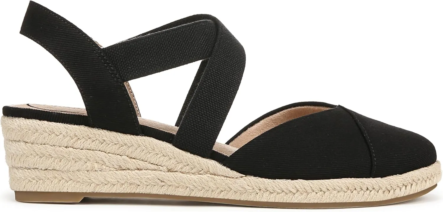 LifeStride Women's Kimball Espadrille Wedge Sandal