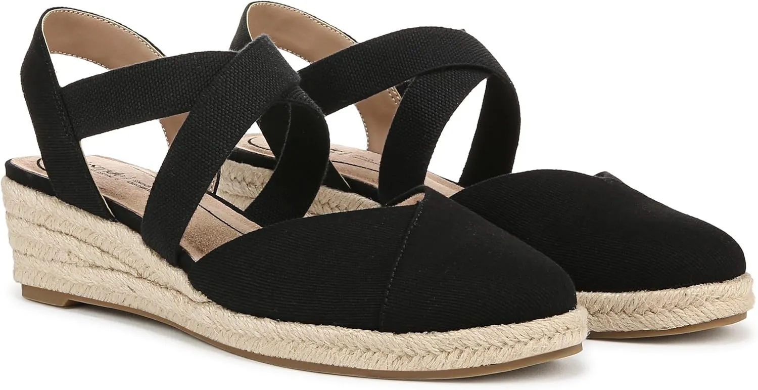 LifeStride Women's Kimball Espadrille Wedge Sandal