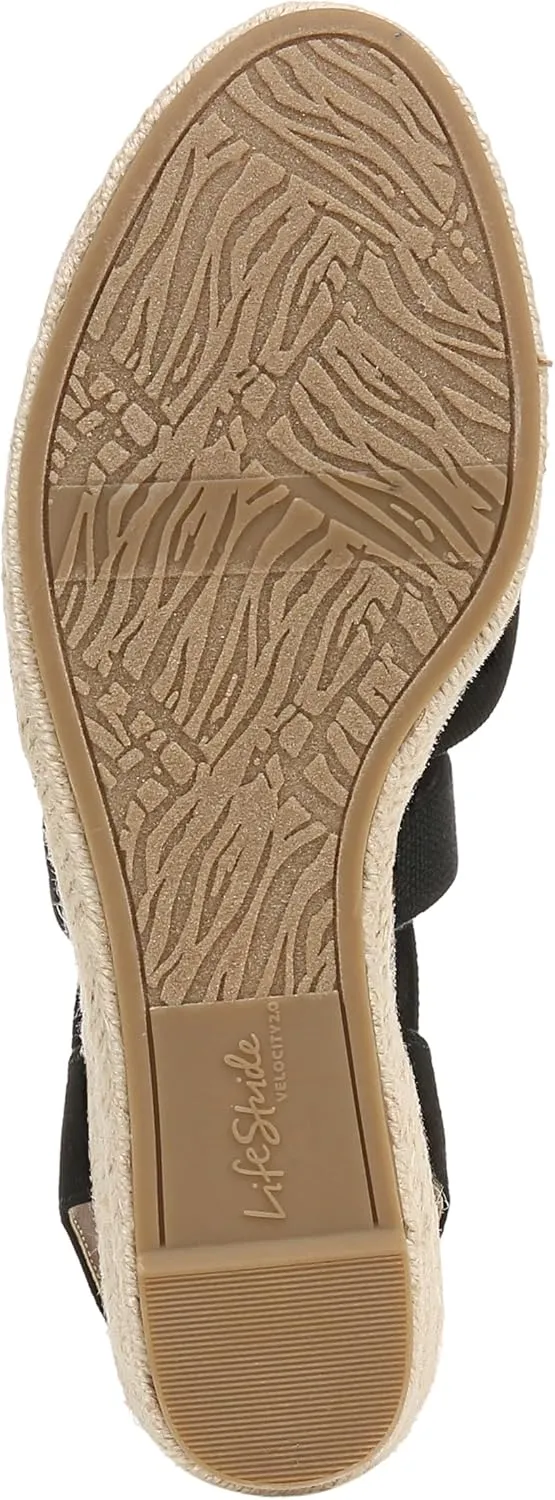 LifeStride Women's Kimball Espadrille Wedge Sandal